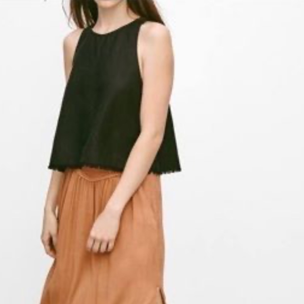 Wilfred Black Sleeveless Top